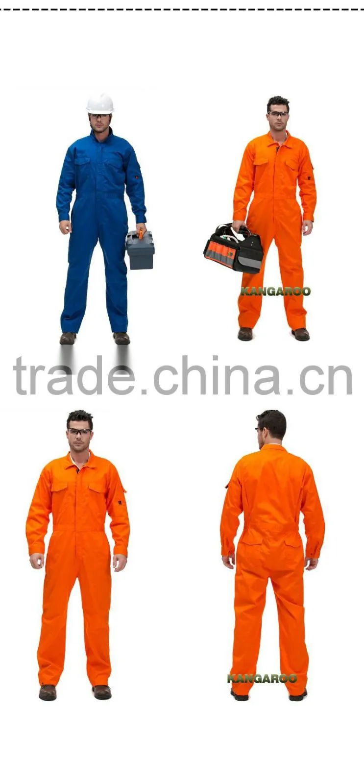 Anti-Static 100 Cotton Air Conditioning Coverall