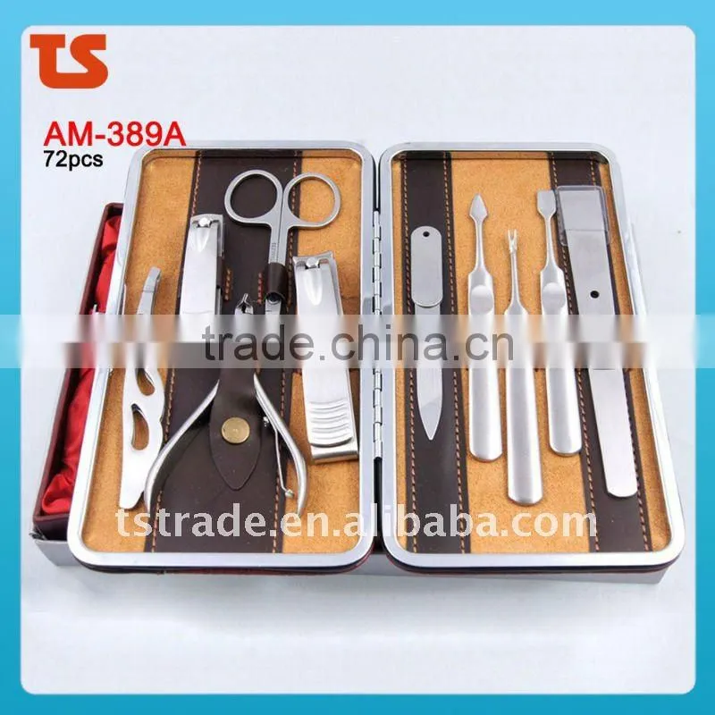 2014 5PC Professional Stainless Steel Nail Manicure Set Tools AM-410D