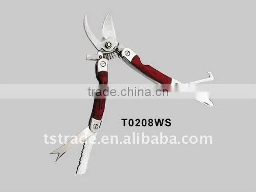 2014 Small multi adjustable tools pliers with knife T1999