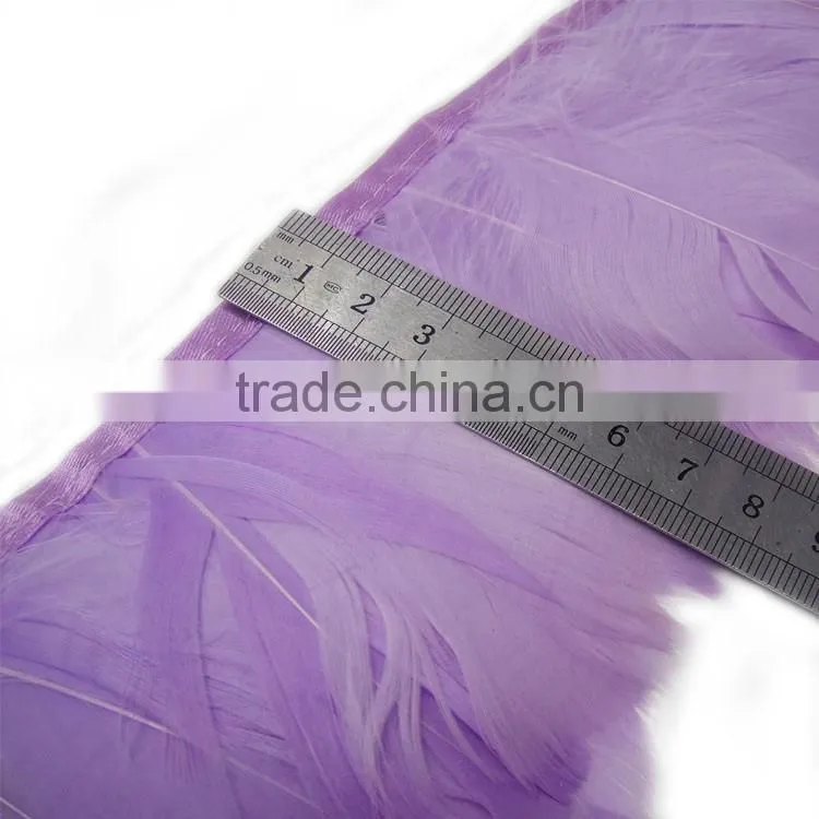 2016 hot sale top plumage fringe dyed feather for decoration earrings