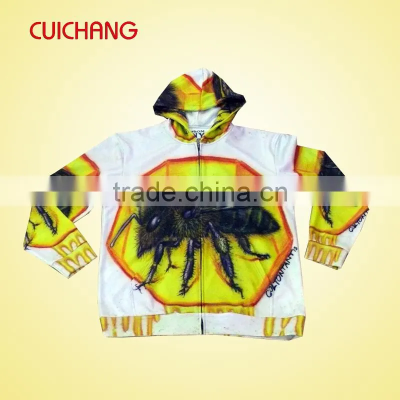 Sublimated custom pullover jacket