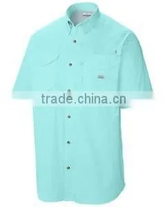 Softtextile fishing shirt, wholesale fishing shirt with custom logo