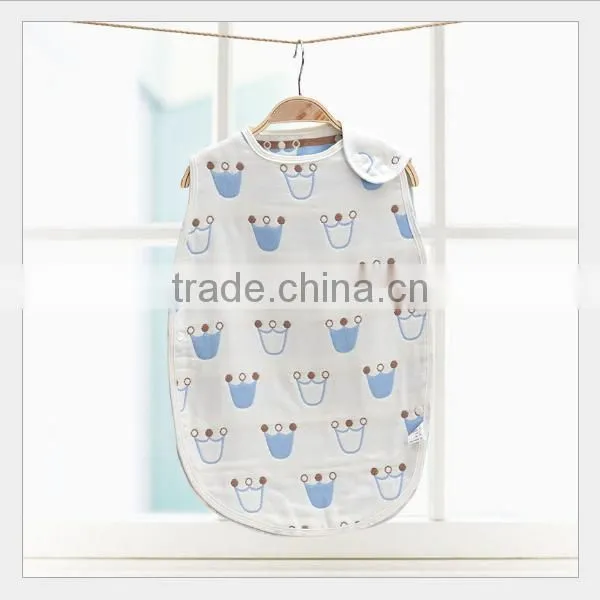 2017 shuoyang factory cute cotton jersey baby sleeping bag/ kid sleeping bag