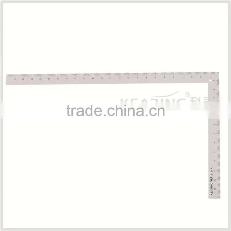 Kearing Multi Use Aluminum L Shaped Garment Ruler 35 cm / 60 cm Imperial 14'' & 24'' #5324A