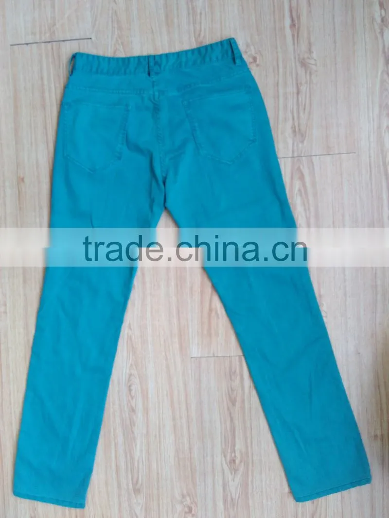 GZY Guangzhou stock lots african fashionable colored pants for man