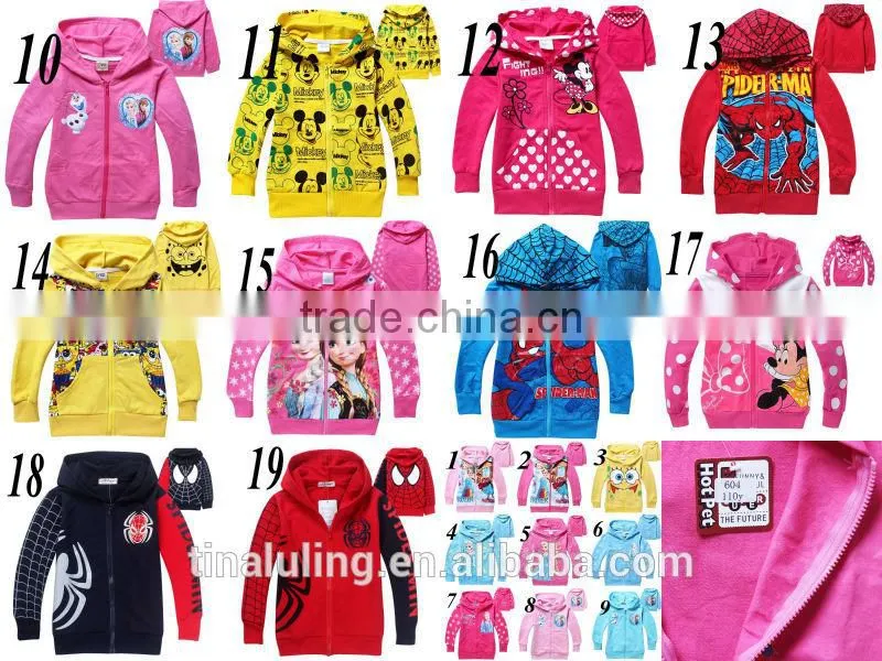 new arrival baby girls hoodies children Sweatshirts kids pullover