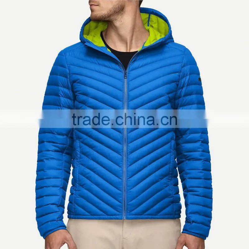 Long denim winter jacket men/down jacket cheap