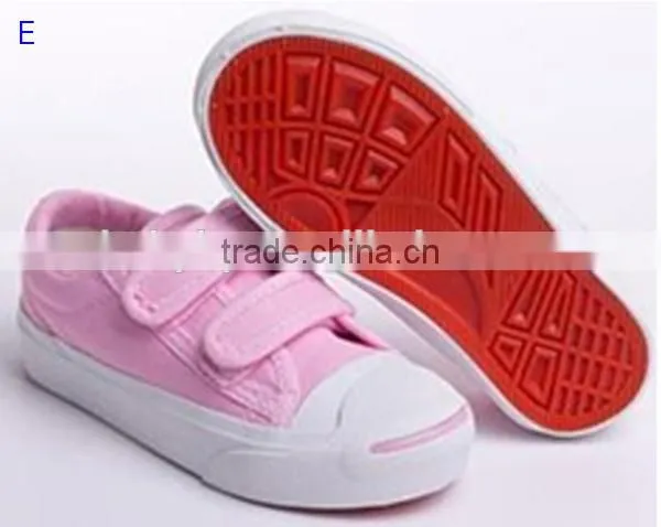 wholesale kid white canvas shoes