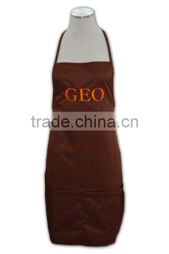custom work embroidered customized aprons