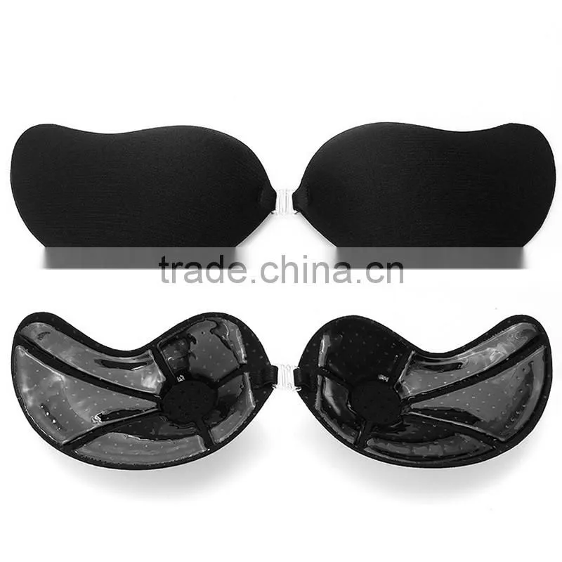 fashion sexy strapless invisible silicone bra