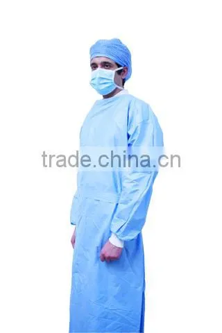 isolation gown disposable hospital gowns M/L/XL