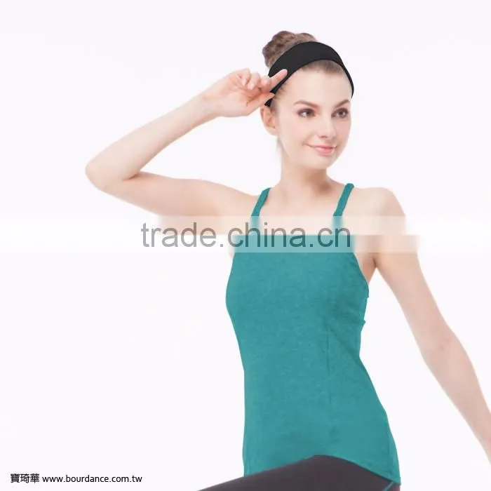 Yoga accessory stylish bow sports elastic hair band