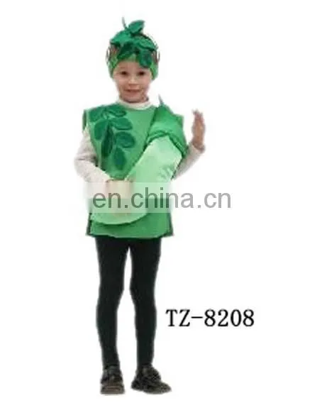 TZ8213 Best Selling Kids Perform Carnival Eggplant Vegetable Costume