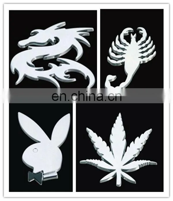 chromed letters/emblems