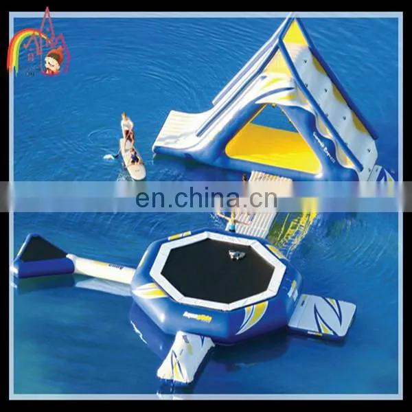 Factory Price inflatable water sport games court,water fun sports equipment