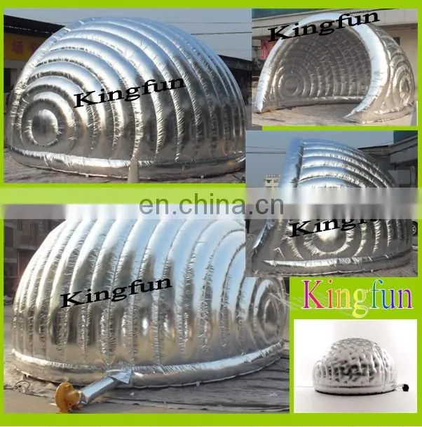 Outdoor advertising inflatable luna dome shell