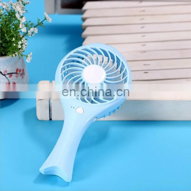 USB rechargable fan,portable handheld mini cartoon outdoor fan