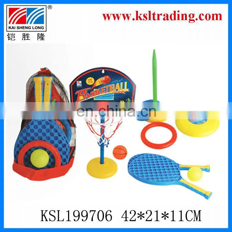 8.7" kids sport toy for childre plastic toy pull string ball