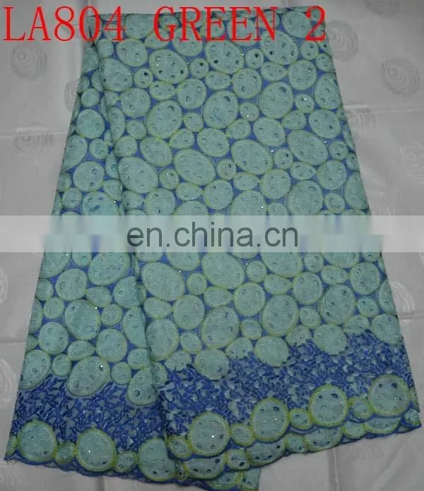 high quality swiss voile lace fabric(FL804) african heavy lace