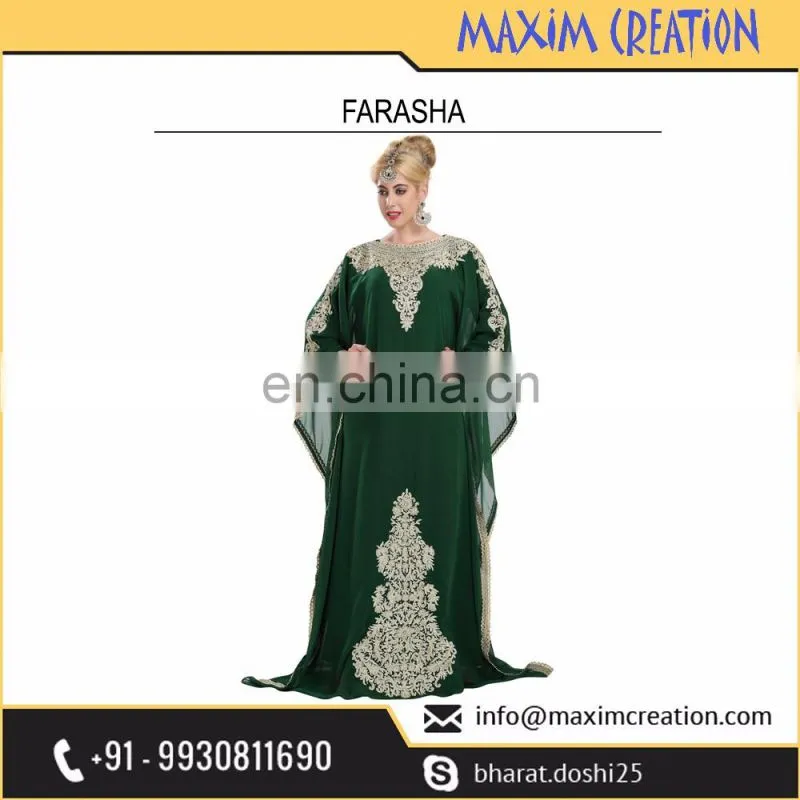 Ladies Farasha Maxi Kaftan Dress For Special Occasion or Regular Use