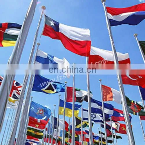 2017 Polyester mini mirror car flag