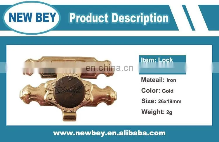 Fashion hardware metal mini locks for jewelry box