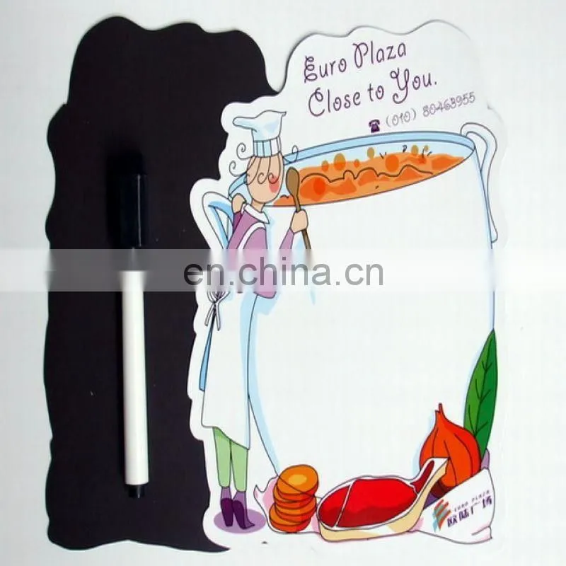 Cartoon fridge magnet board , flexible magnetic writing board