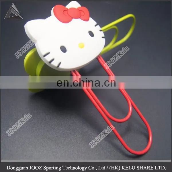 custom silicone hello kitty bookmark cartoon characters bookmark cartoon cute design bookmark