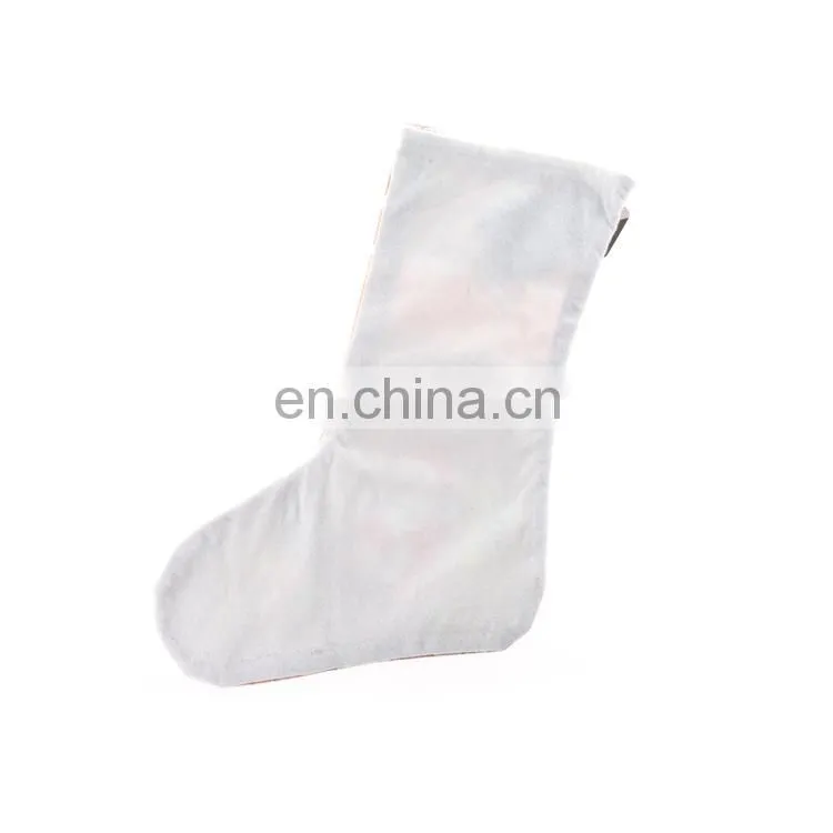 Wholesale Personalized Plush Fleece Christmas Decorations Stocking