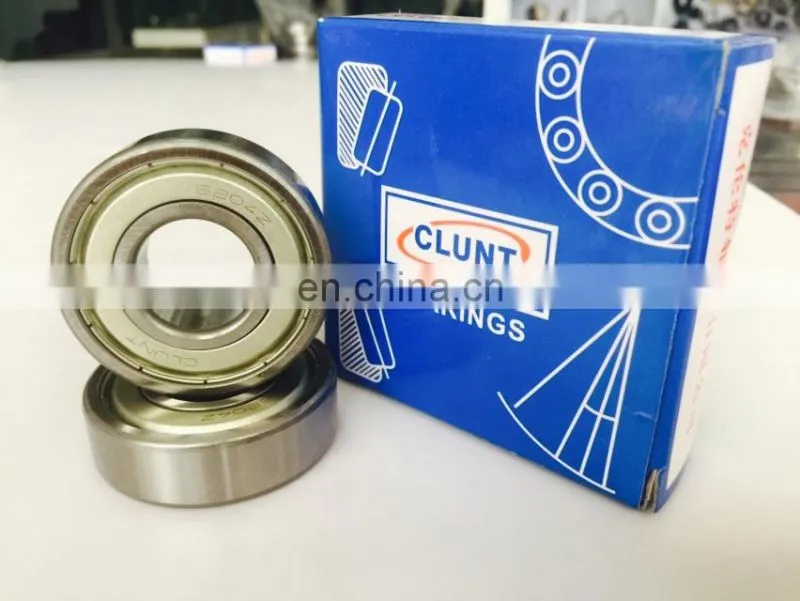 6204 deep groove ball bearing 6204 made in China mainly used for water pump bearing
