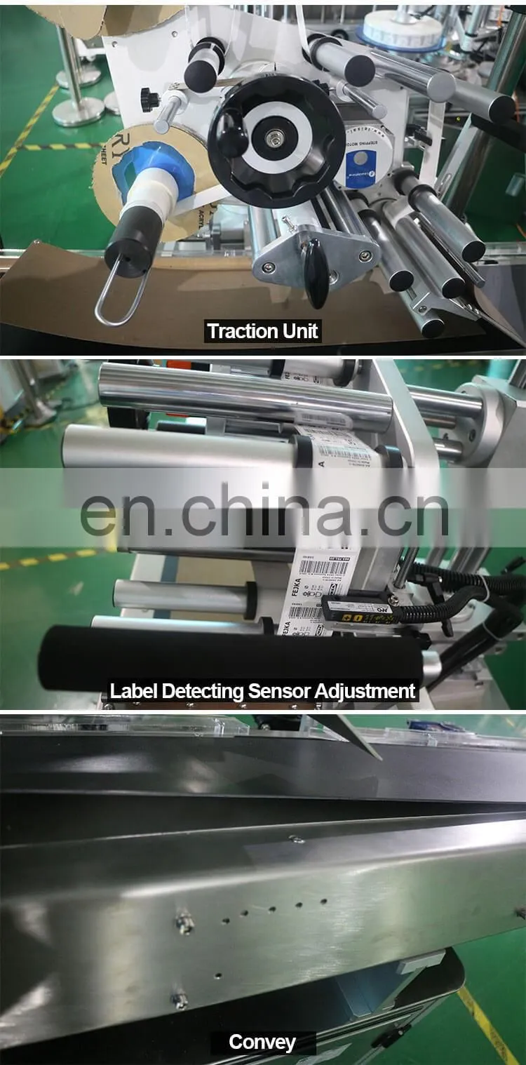 Flat Adhesive Automatic Labeling Machine With Code Printer / Paging Label Applicator