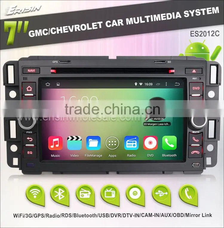 Erisin ES2012C 7" GMC Chevrolet Car Radio 2 Din Android Car GPS