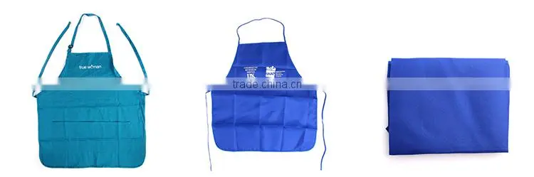Washable polyester kitchen now designs aprons
