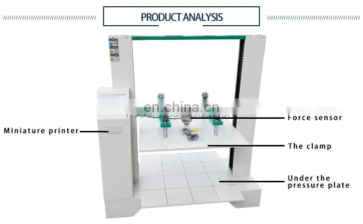 HST-KY100 Computer Control Package Box Compression Testing Machine/Box Compression Tester