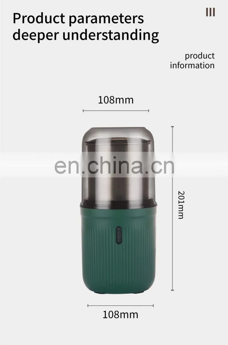 Whosale Mini Portable Grinding Machine for Coffee and Grains