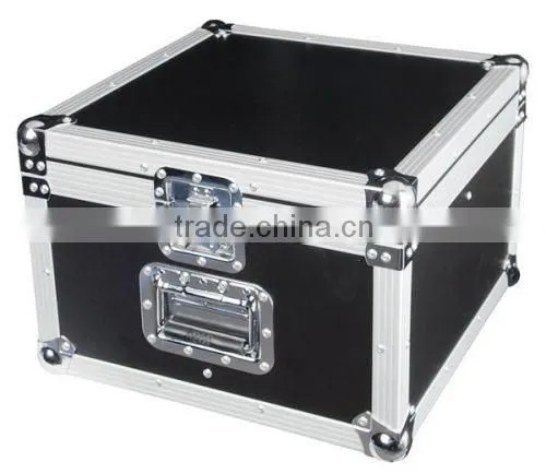 Custom make black aluminum LP flight case,waterproof shockproof aluminum LP Record case,make custom aluminum flight cases