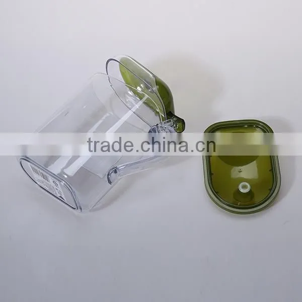 900ml houseware rectangle shaped oil bottle with handle