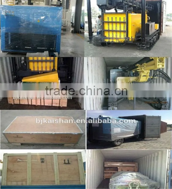 Cheap import products crawler chassis portable water well drilling machine