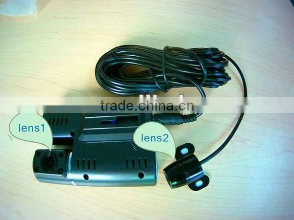 Professional hd 2 CH car accident recording camera/car DVR for cars and taxis