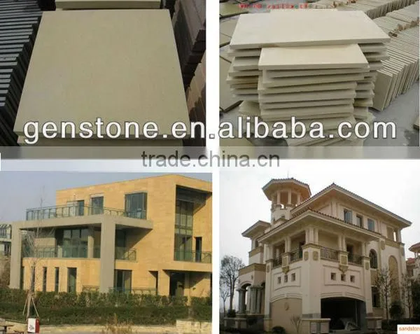 Natural Stone Yellow Sandstone For Sales