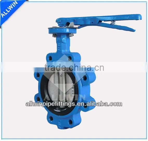 wafer type butterfly valve with rubber seat