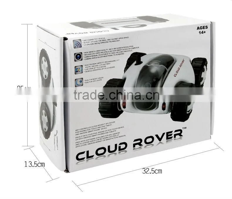China Manufacture 4CH RC tank Wifi tank With Camera real-time video night vision Phone Control Toy