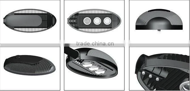 40W-120W high power LED street Light Beier patented outdoor lamp