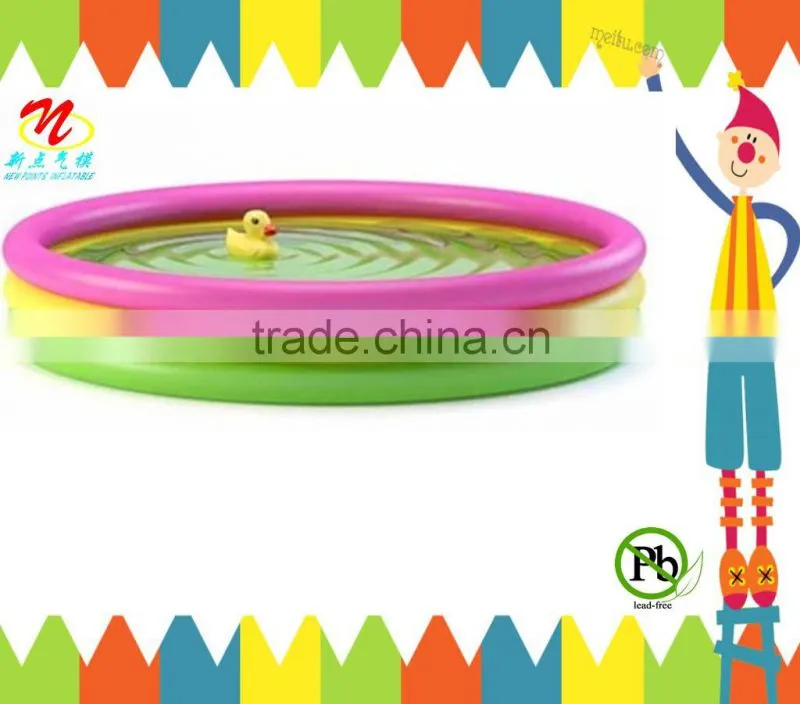 Most popular splashtime fun round inflatable swimming pool on sale