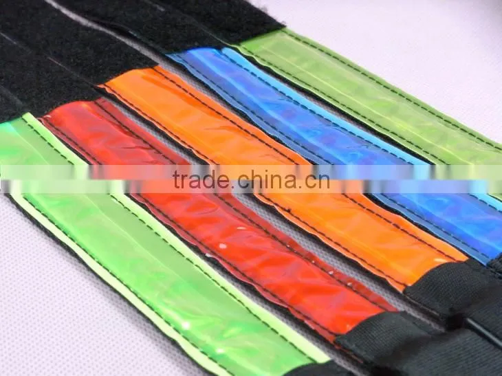 Batteries Replaceable Led Radiant Safety Lattice Optical Fiber Armbands