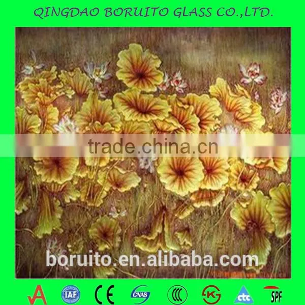 Good quality wholesale 4mm-9mm tempered glass for decorative
