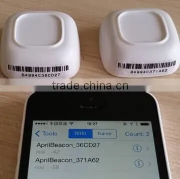 Bluetooth 4.0 eddystone Ibeacon IBeacon module Bluetooth 4.0 module& uuid programmable ibeacon for iphone and android 4.3