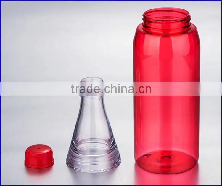 US 700ML 24OZ FDA plastic Tritan water bottles BPA free and any color avaible
