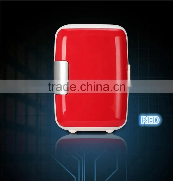 4L Mini Portable Camping Car Fridge Mini Cooler BS-1004-4L