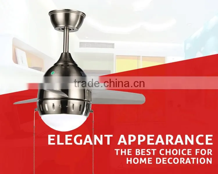26 inch White Light Ceiling Lighting Fan